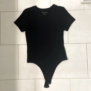 Black bodysuit t-shirt American Eagle